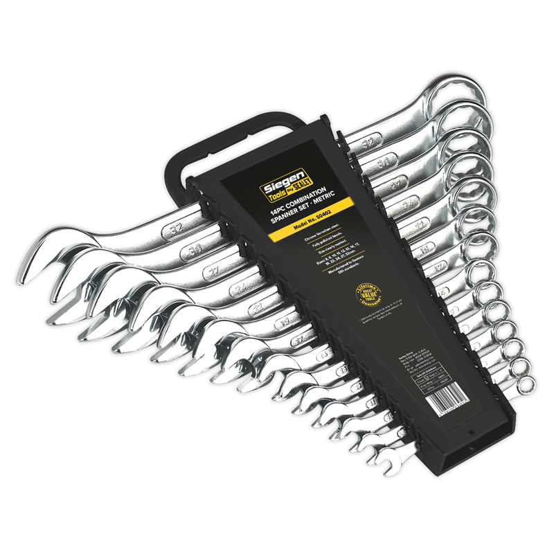 Combination Spanner Set 14pc Metric | Pipe Manufacturers Ltd..