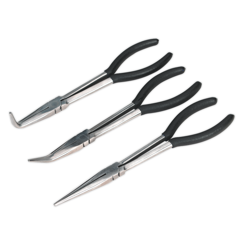 Needle Nose Pliers Set 3pc 275mm | Pipe Manufacturers Ltd..