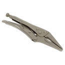 Locking Pliers Long Nose 225mm | Pipe Manufacturers Ltd..