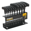 Hex Key Set 10pc T-Handle - Metric | Pipe Manufacturers Ltd..