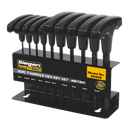 Hex Key Set 10pc T-Handle - Metric | Pipe Manufacturers Ltd..