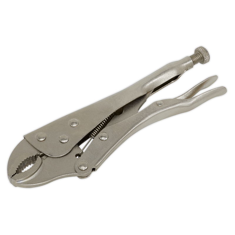 Locking Pliers 215mm Curved Jaw | Pipe Manufacturers Ltd..