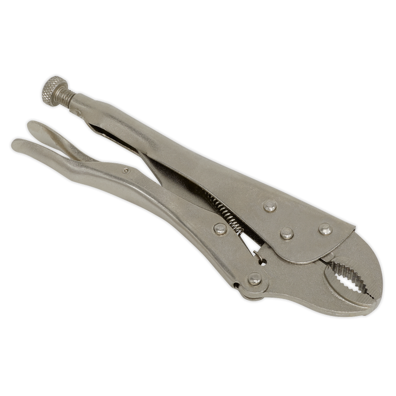Locking Pliers 215mm Curved Jaw | Pipe Manufacturers Ltd..