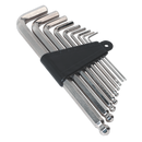 Ball-End Hex Key Set 9pc Metric | Pipe Manufacturers Ltd..