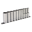 Socket Set 10pc 1/2"Sq Drive 6pt Deep WallDrive¨ Metric | Pipe Manufacturers Ltd..