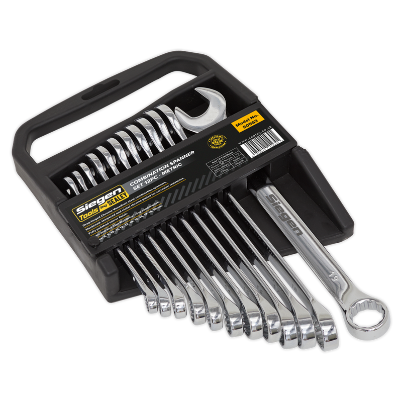 Combination Spanner Set 12pc Metric | Pipe Manufacturers Ltd..