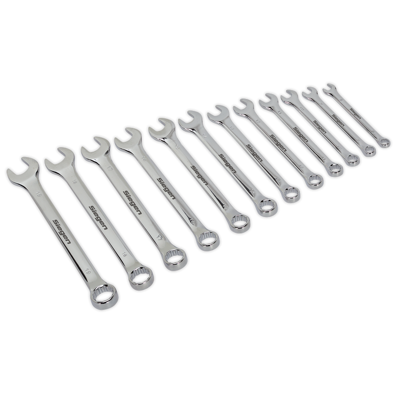 Combination Spanner Set 12pc Metric | Pipe Manufacturers Ltd..