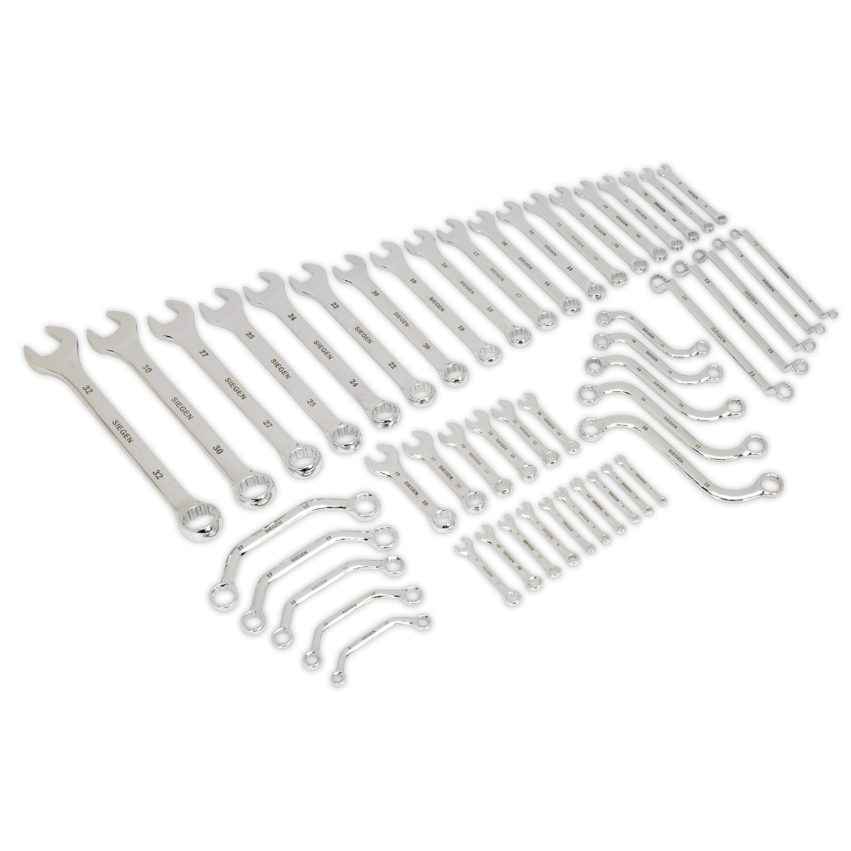 Multipurpose Spanner Set 50pc Metric