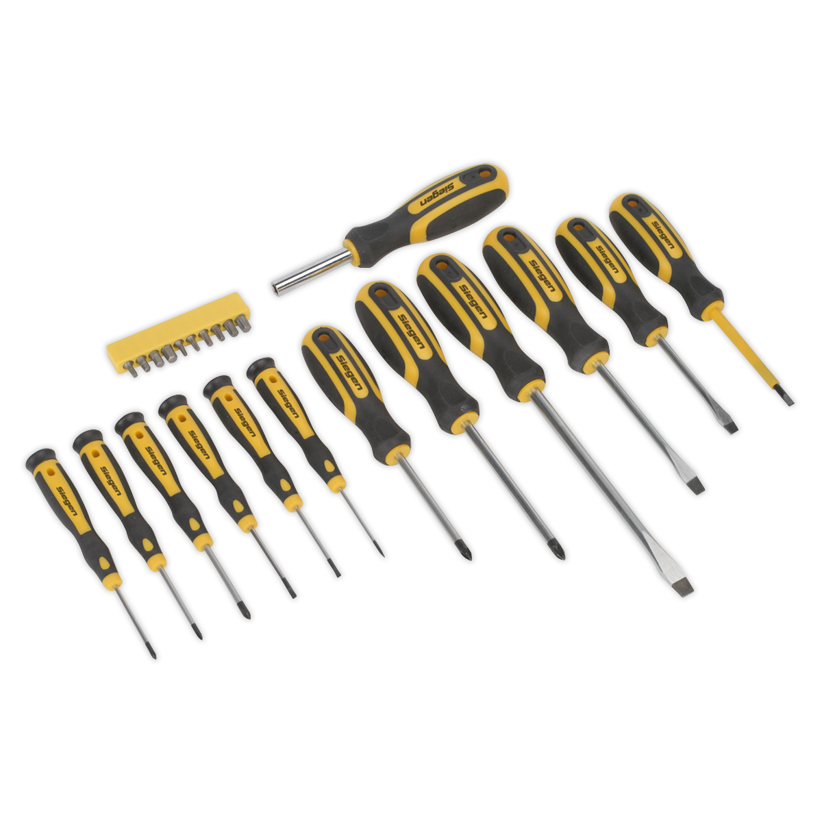 Frearson Soft Grip Screwdriver & Bit Set 23pc