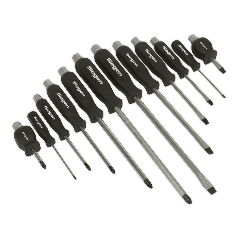 Screwdriver Set 12pc Hammer-Thru | Pipe Manufacturers Ltd..