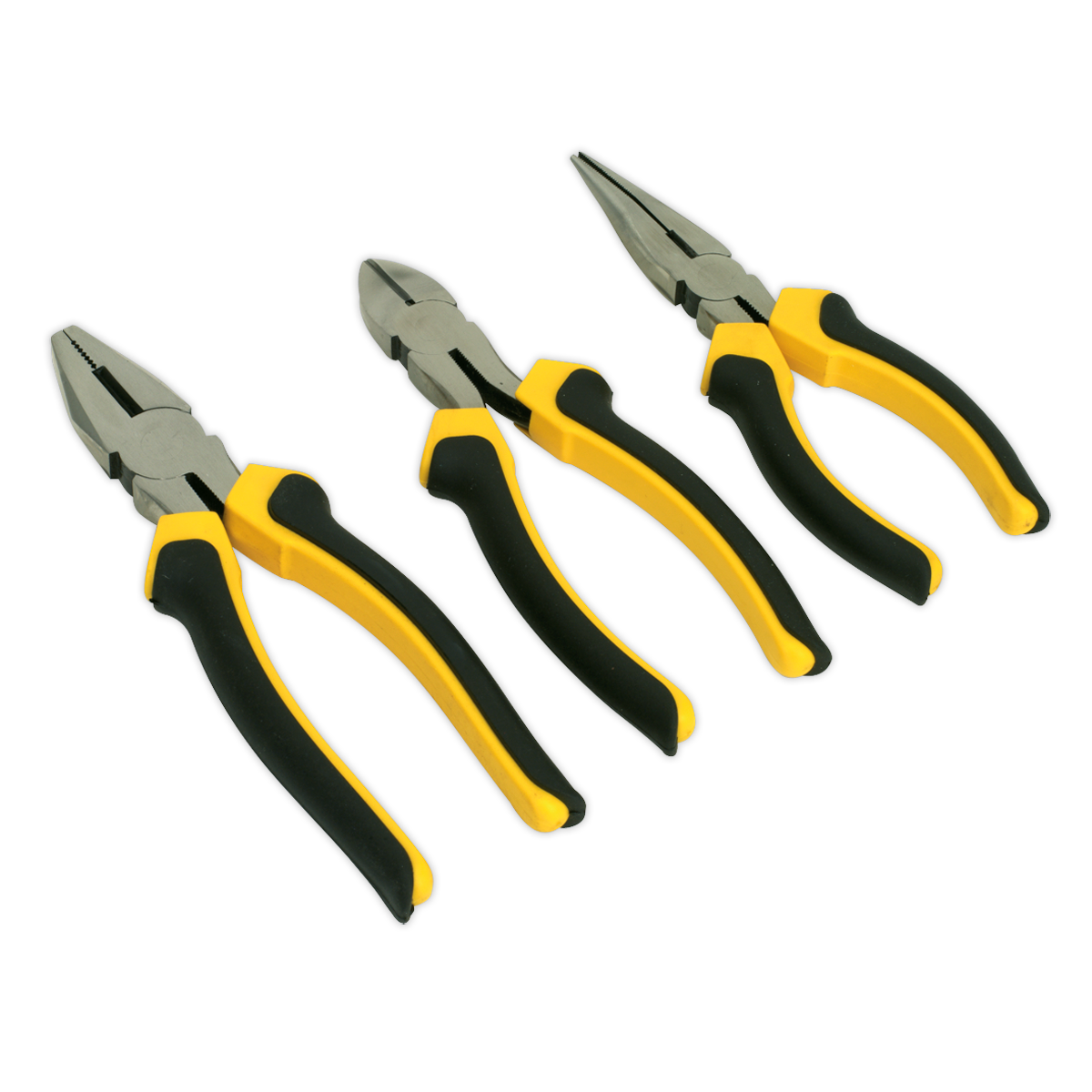 Comfort Grip Pliers Set 3pc