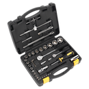 Socket Set 52pc 1/4" & 1/2"Sq Drive 6pt WallDrive¨ Metric | Pipe Manufacturers Ltd..
