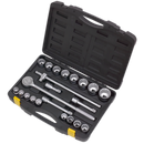 Socket Set 22pc 3/4"Sq Drive 12pt Metric | Pipe Manufacturers Ltd..