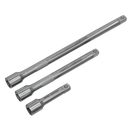 Extension Bar Set 3pc 1/4"Sq Drive | Pipe Manufacturers Ltd..