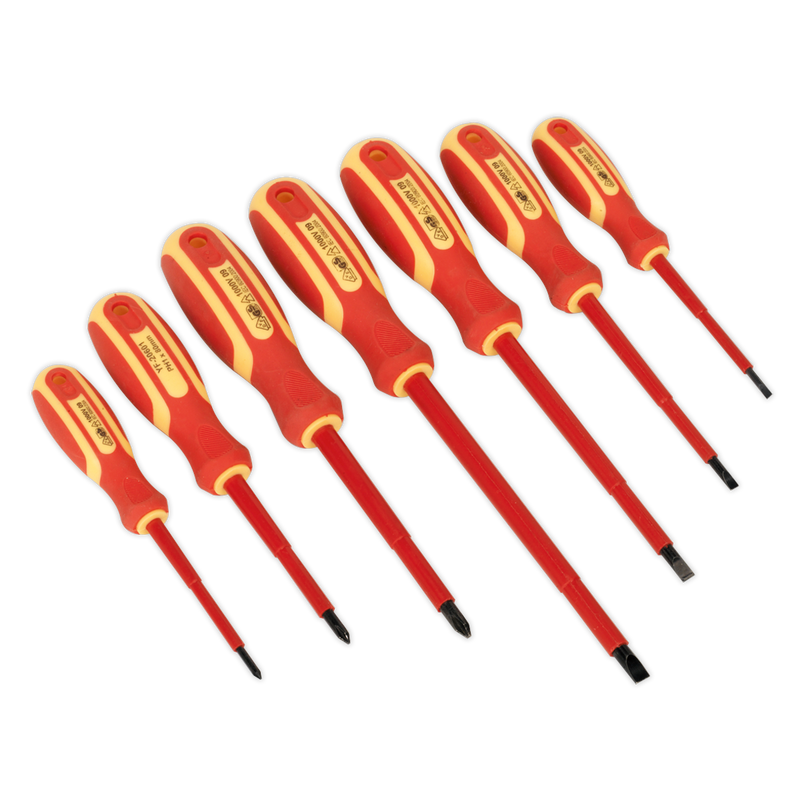 Screwdriver Set 7pc Electrician's VDE Approved | Pipe Manufacturers Ltd..