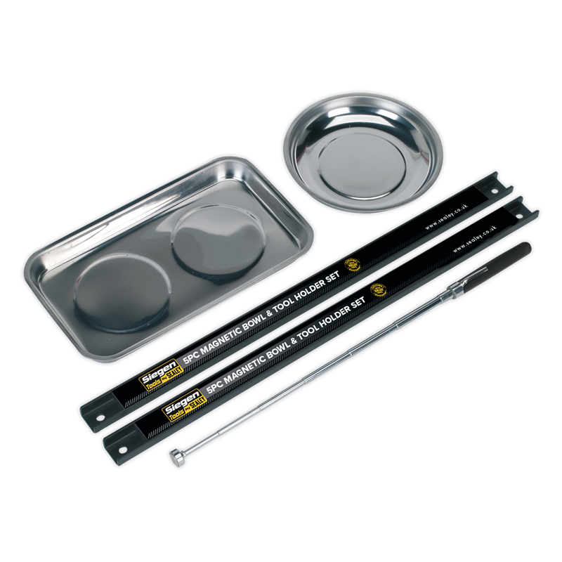 Magnetic Bowl & Tool Holder Set 5pc | Pipe Manufacturers Ltd..