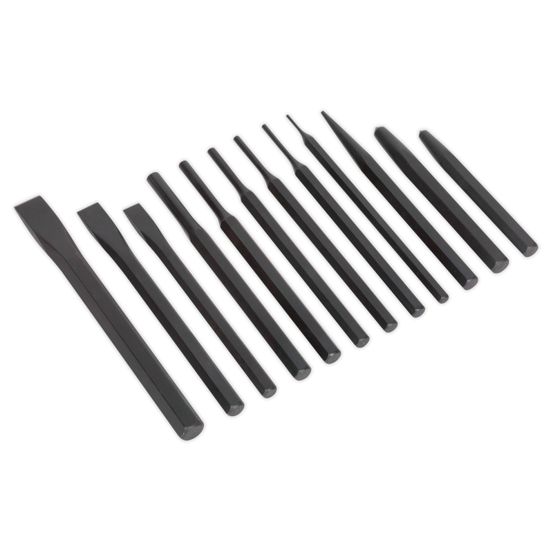 Punch & Chisel Set 12pc | Pipe Manufacturers Ltd..