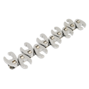 Crow's Foot Wrench Set 10pc Flare Nut 3/8"Sq Drive Metric | Pipe Manufacturers Ltd..