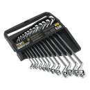 Deep Offset Ring Spanner Set 12pc Metric | Pipe Manufacturers Ltd..