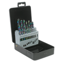 HSS Drill Bit Set 19pc Edge Ground Metric DIN 338 | Pipe Manufacturers Ltd..