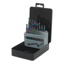 HSS Drill Bit Set 19pc Edge Ground Metric DIN 338 | Pipe Manufacturers Ltd..