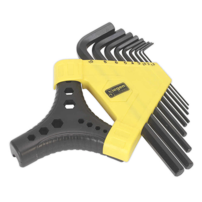 Hex Key Set with Holder 10pc Metric | Pipe Manufacturers Ltd..