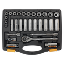 Socket Set 30pc 3/8"Sq Drive 6pt WallDrive¨ Metric | Pipe Manufacturers Ltd..