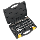 Socket Set 22pc 1/2"Sq Drive 6pt WallDrive¨ Metric | Pipe Manufacturers Ltd..