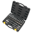 Socket Set 35pc 1/2"Sq Drive 6pt WallDrive¨ Metric | Pipe Manufacturers Ltd..