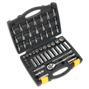 Socket Set 52pc 3/8"Sq Drive 6pt WallDrive¨ Metric | Pipe Manufacturers Ltd..