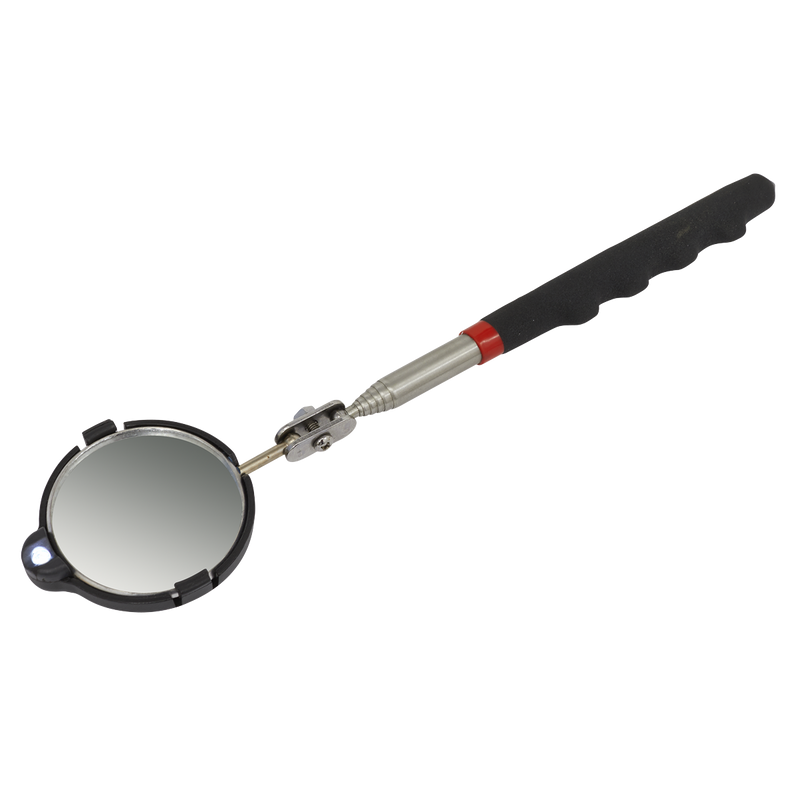 Telescopic Inspection Mirror ¯55mm with LED | Pipe Manufacturers Ltd..