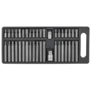 TRX-Star/Hex/Spline Bit Set 40pc 3/8" & 1/2"Sq Drive | Pipe Manufacturers Ltd..