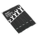 Combination Ratchet Spanner Set 5pc Metric | Pipe Manufacturers Ltd..