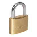 Brass Body Padlock with Brass Cylinder 40mm | Pipe Manufacturers Ltd..