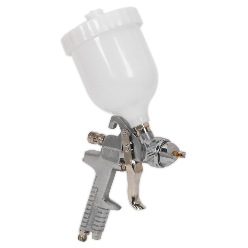 Spray Gun Gravity Feed 1.4mm Set-Up | Pipe Manufacturers Ltd..