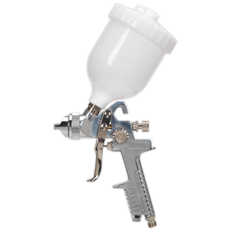 Spray Gun Gravity Feed 1.8mm Set-Up | Pipe Manufacturers Ltd..