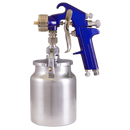 Suction Feed Spray Gun 1.7mm Set-Up | Pipe Manufacturers Ltd..