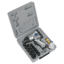 Air Impact Wrench Kit with Sockets 1/2"Sq Drive | Pipe Manufacturers Ltd..