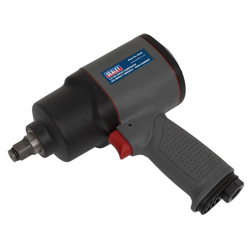 Air Impact Wrench 1/2"Sq Drive Composite - Twin Hammer | Pipe Manufacturers Ltd..