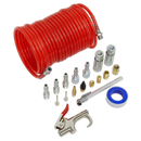 Air Blow Gun Kit 19pc | Pipe Manufacturers Ltd..