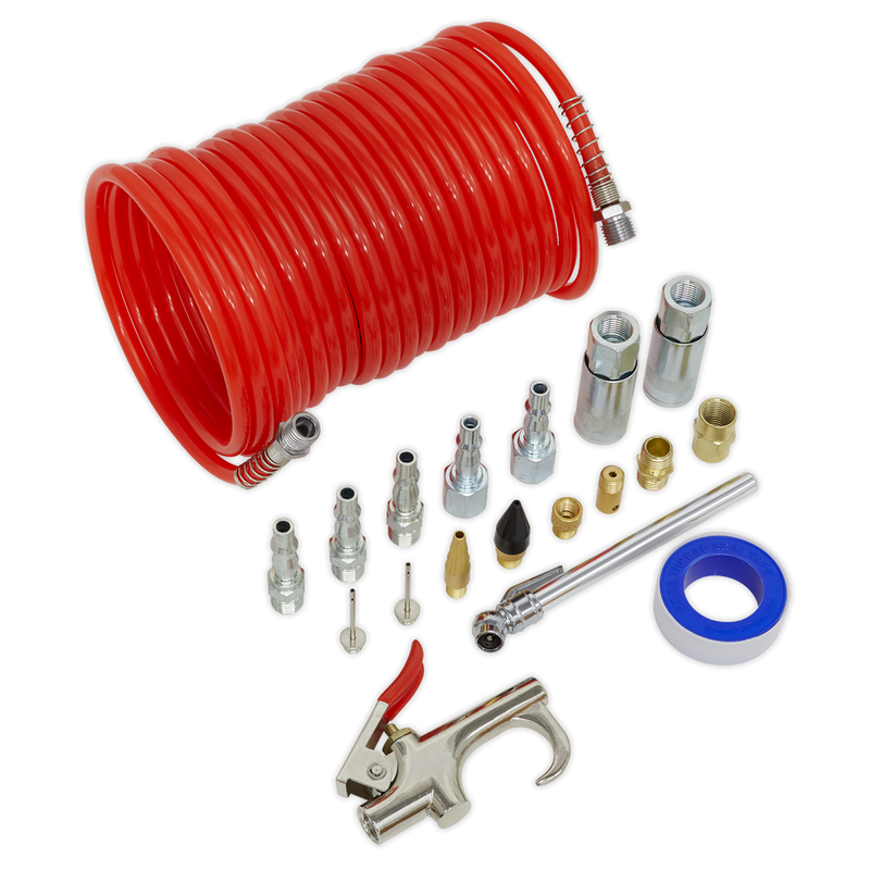 Air Blow Gun Kit 19pc | Pipe Manufacturers Ltd..