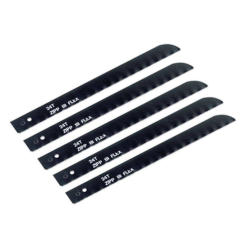 Air Saw Blade 24tpi Pack of 5 | Pipe Manufacturers Ltd..