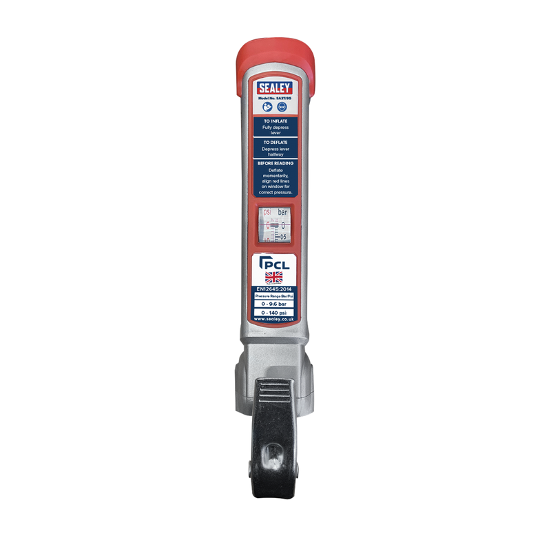 Tyre Inflator 2.5m Hose with Twin Clip-On Connector | Pipe Manufacturers Ltd..