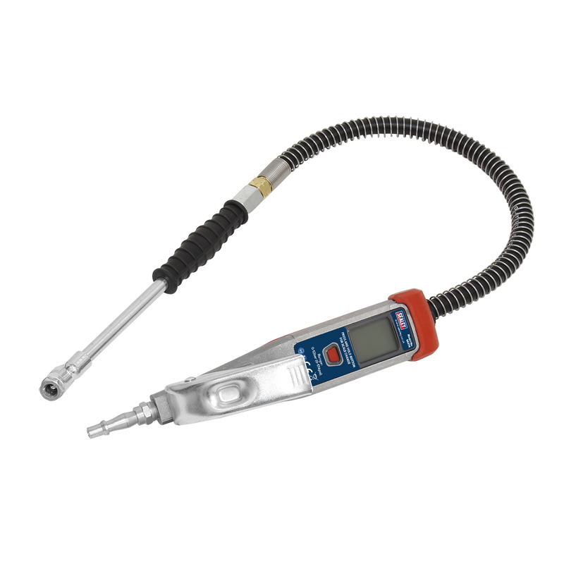 Digital Tyre Inflator 0.5m Hose with Push-On Connector | Pipe Manufacturers Ltd..