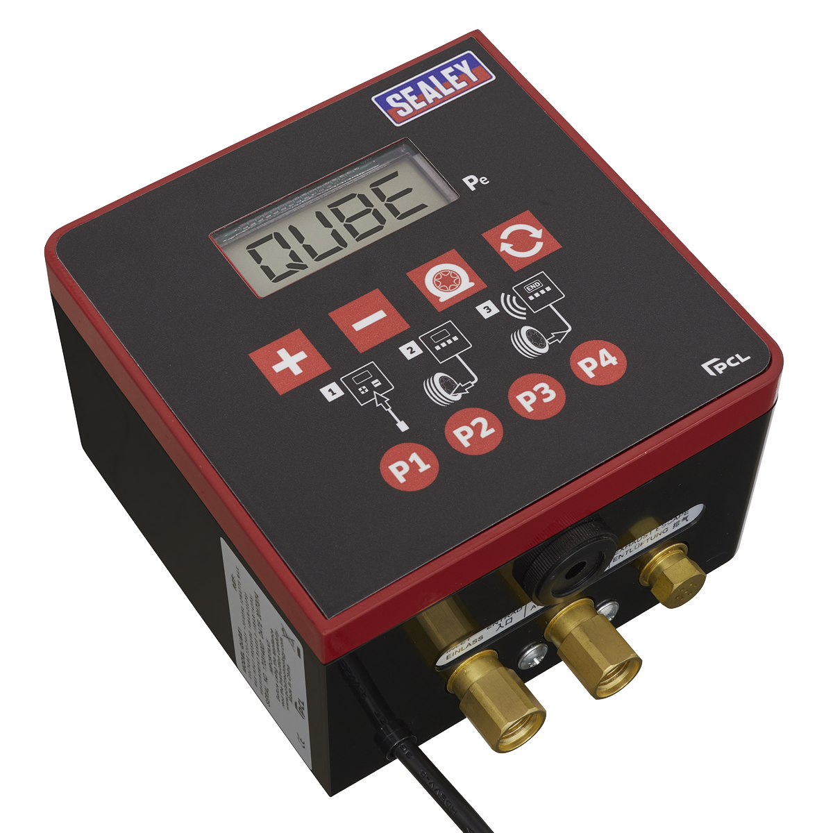 Qube Digital Tyre Inflator Professional with OPS + Nitrogen Purge