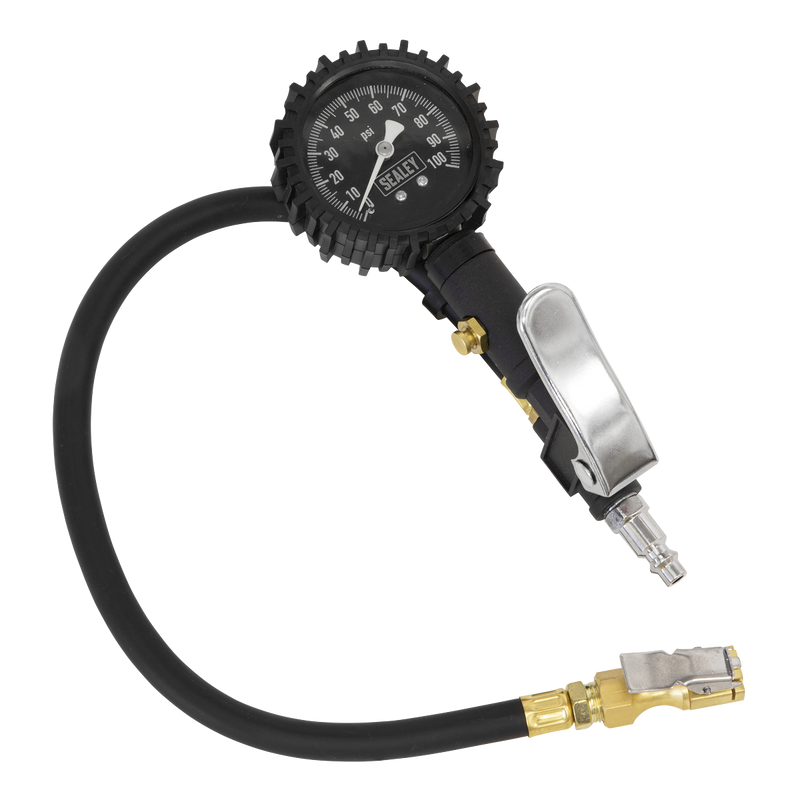 Tyre Inflator with Clip-On Connector | Pipe Manufacturers Ltd..