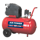 Compressor 50L Direct Drive 2hp | Pipe Manufacturers Ltd..