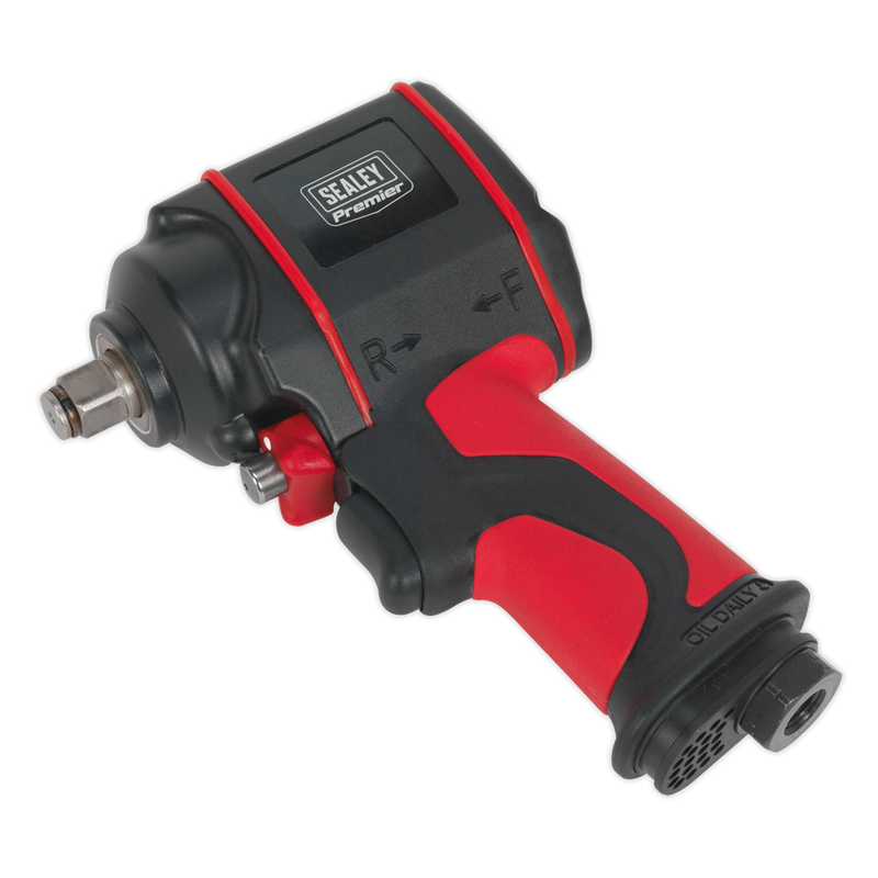 Air Impact Wrench 1/2"Sq Drive Stubby Twin Hammer | Pipe Manufacturers Ltd..