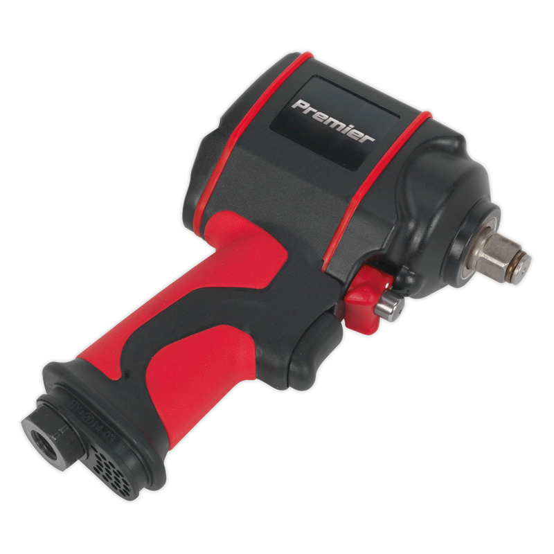 Air Impact Wrench 1/2"Sq Drive Stubby Twin Hammer | Pipe Manufacturers Ltd..