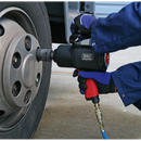 Air Impact Pistol Wrench 1"Sq Drive Twin Hammer Composite | Pipe Manufacturers Ltd..